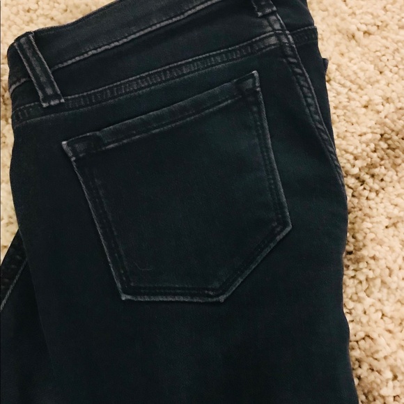 Banana Republic jean leggings ankle zip dark sz 26-*2 FREE Solar-Powered Toys - Picture 3 of 16